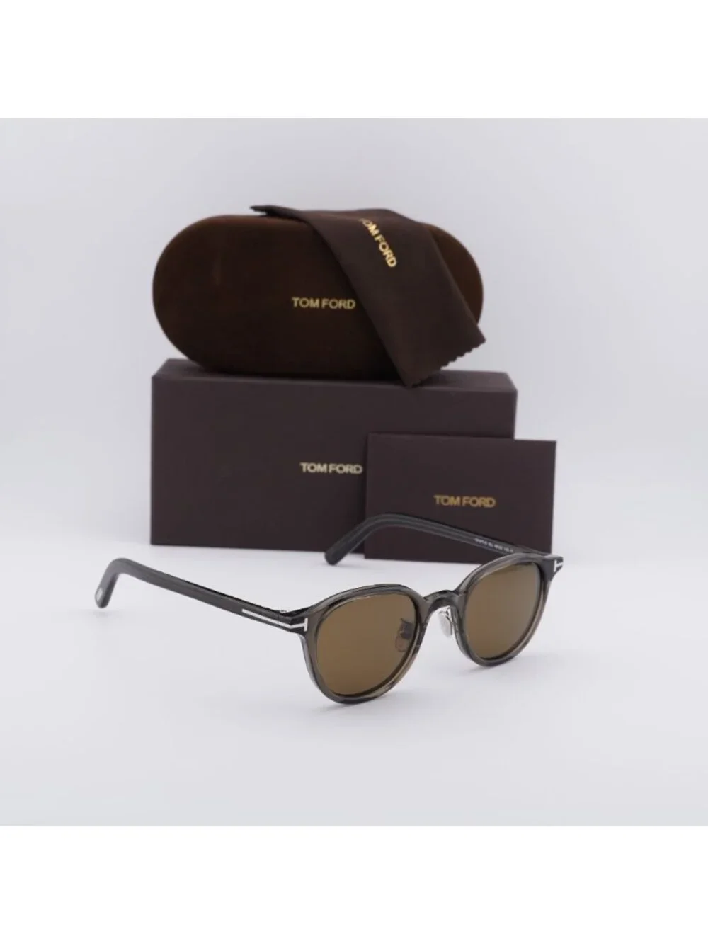 Tom Ford FT0977-D 20J Square Sunglasses - Grey / Roviex